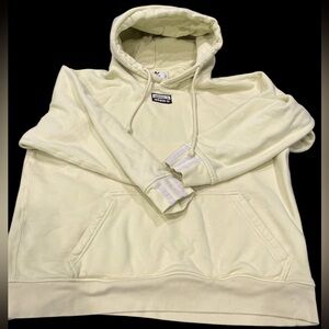 Adidas‎ Originals Vocal Yellow R.Y.V. Hoodie Trefoil Logo on Back Size Medium